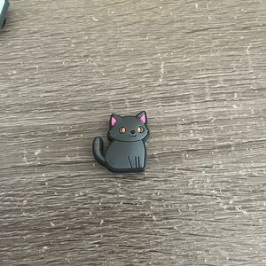 Black Cat Croc Charm/jibbitz